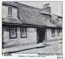 Tannahill's Birth Cottage